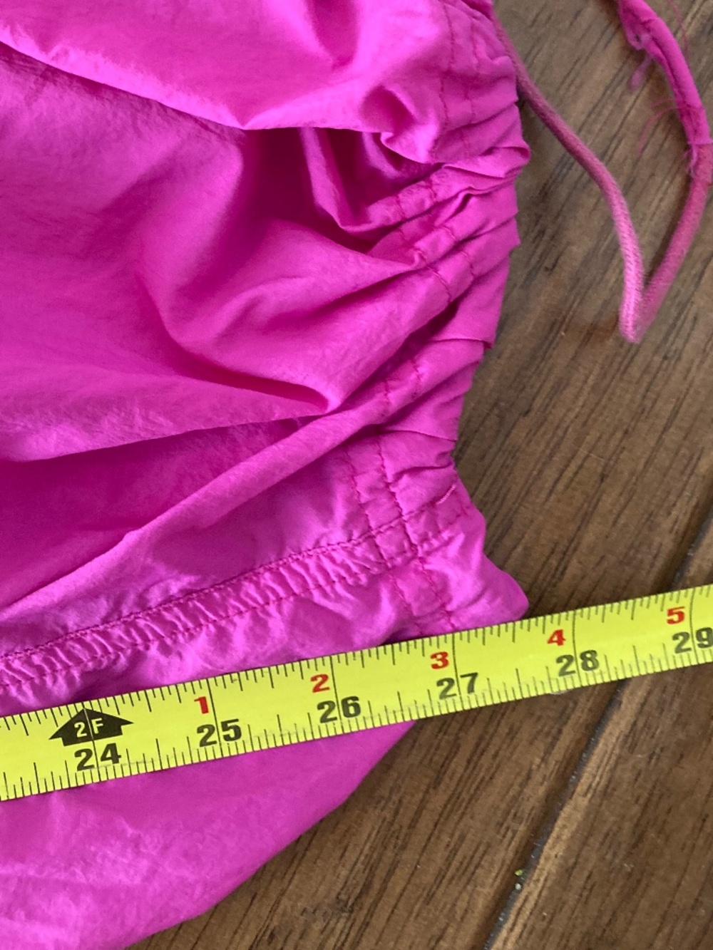 Anthropologie Daily Practice Medium Base Jump Parachute Cargo Pants Magenta - Picture 8 of 10